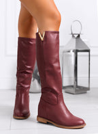 Bequeme und stilvolle Stiefeletten aus Kunstleder R&B R&B