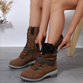 R&B | Warme Baumwolle Hohe Schneestiefel