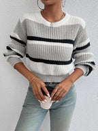 R&B | Strick Rundhals Pullover