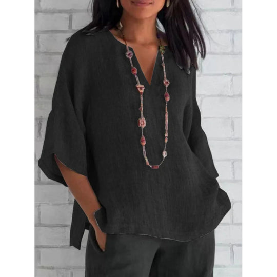 R&B | Fenna Damenbluse Aus Baumwolle
