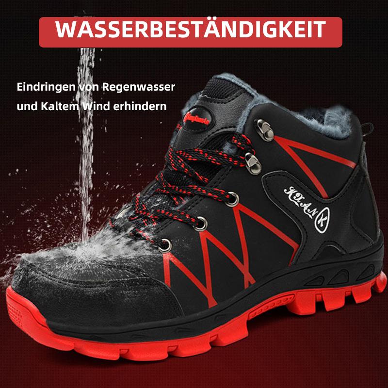 Anti-Smashing und Anti-Pannen Winter plus Samt Anti-Kälte  und Warm Sicherheitsschuhe R&B