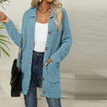R&B | Einfarbiger Strickjacke