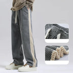 Cord-Jogginghose mit Waffelmuster