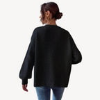 R&B | Floral Bestickter Cardigan für Damen