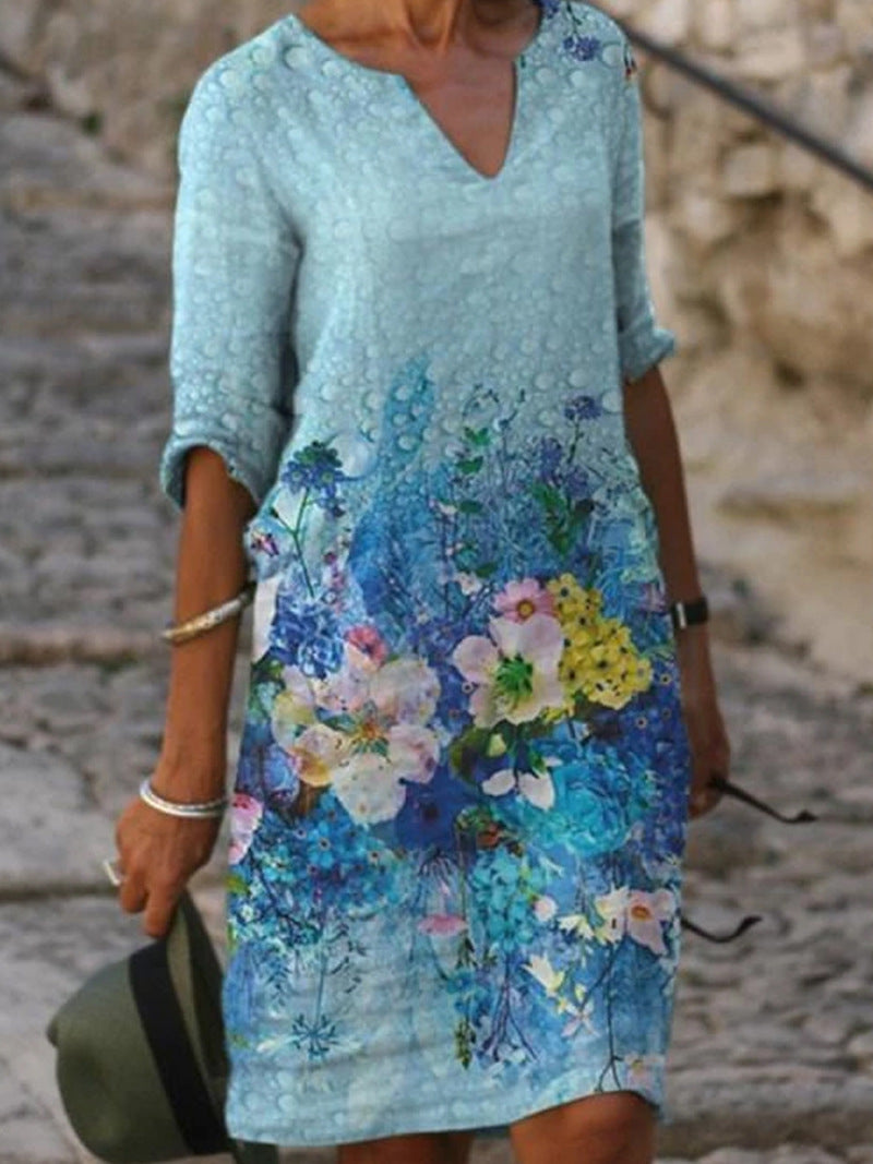 R&B | Bezauberndes Kleid mit Blumenmuster