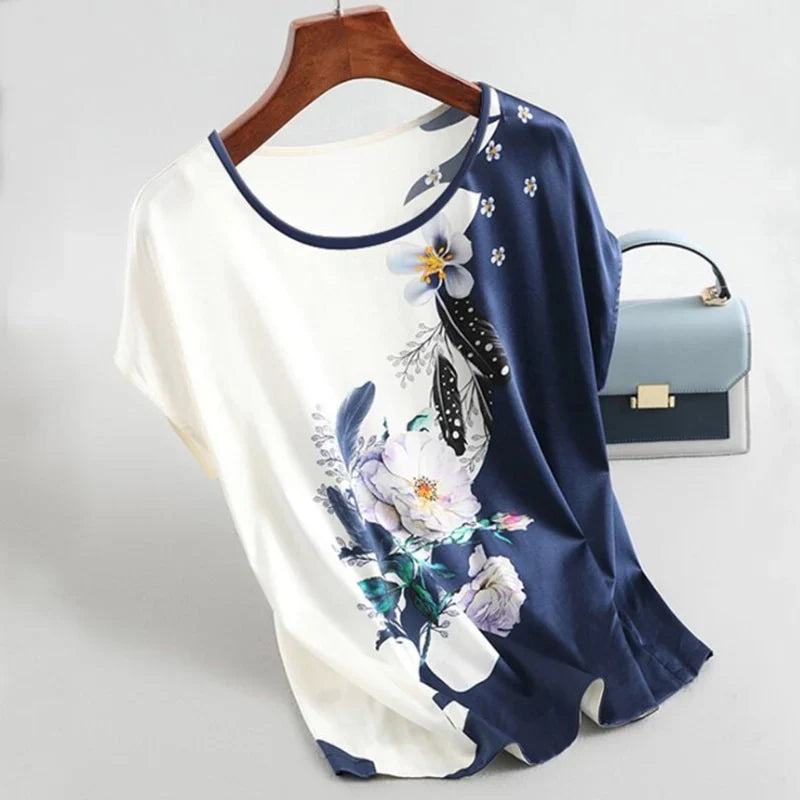 R&B - Geblümte Bluse für Frauen