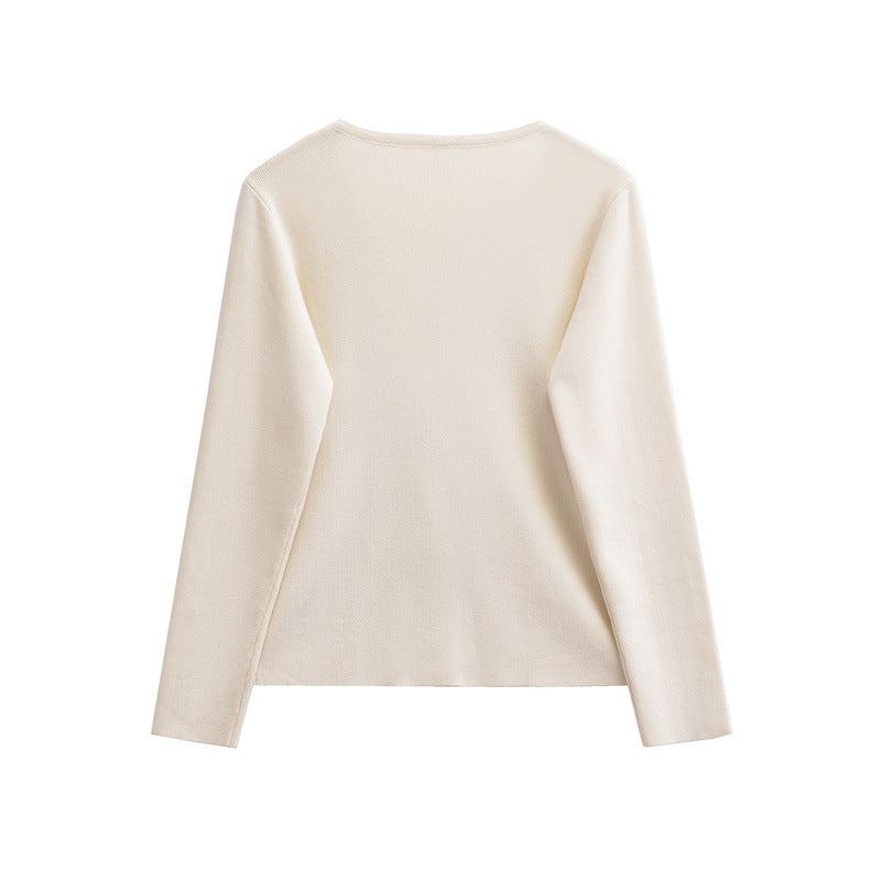 R&B | Stylischer asymmetrischer Strickcardigan für Damen