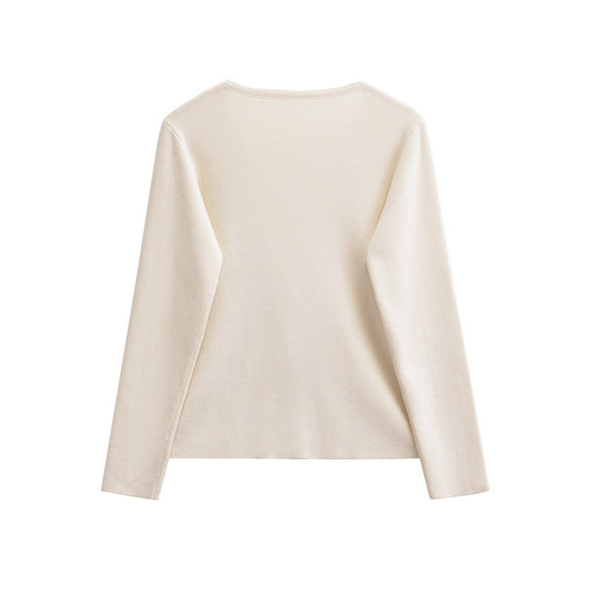 R&B | Stylischer asymmetrischer Strickcardigan für Damen