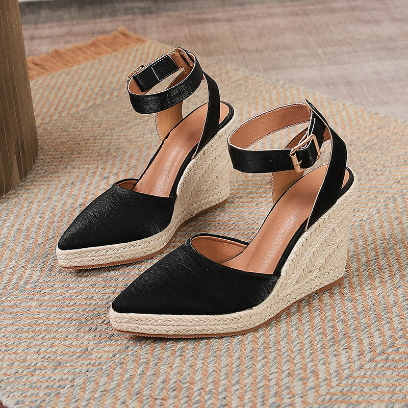 Keilabsatz-Sandalen R&B