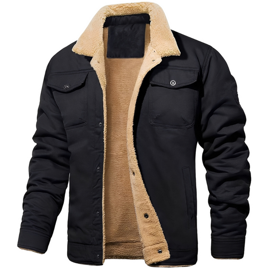 R&B | Freizeit, warm gefütterte Jacke für Männer