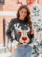 R&B | Weihnachtsbär & Geweih Strickpullover