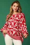 R&B | Zuckerstangen-Weihnachtsnadeln & LR&Bkuchenmann Strickpullover