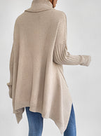 R&B | Eleganter Langer Damenpullover mit Rollkragen