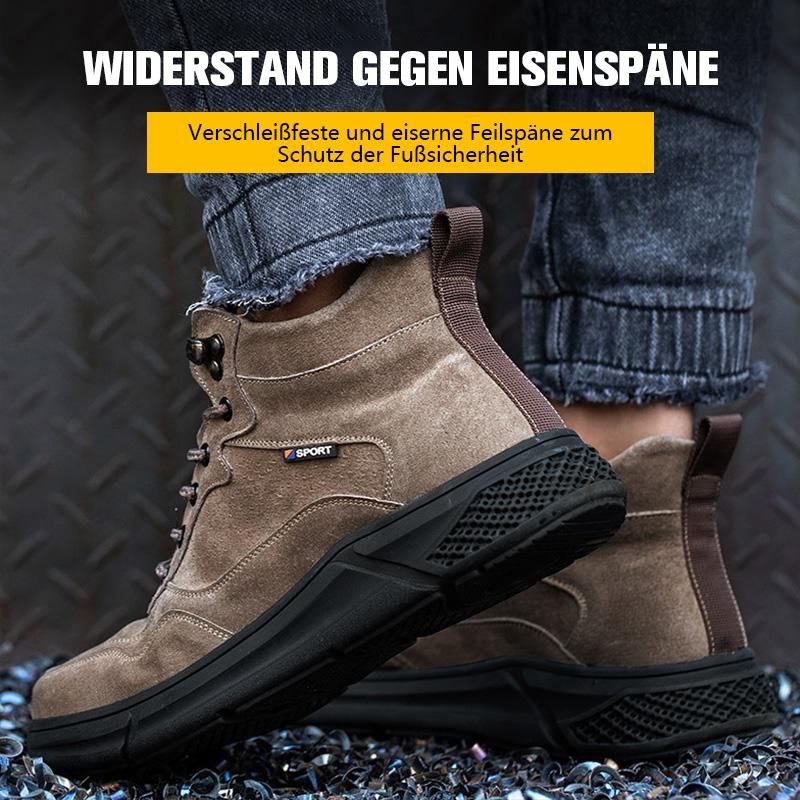 S1P Mode Rutschfeste, verschleißfeste, schlagfeste und pannensichere Sicherheitsarbeitsschuhe R&B