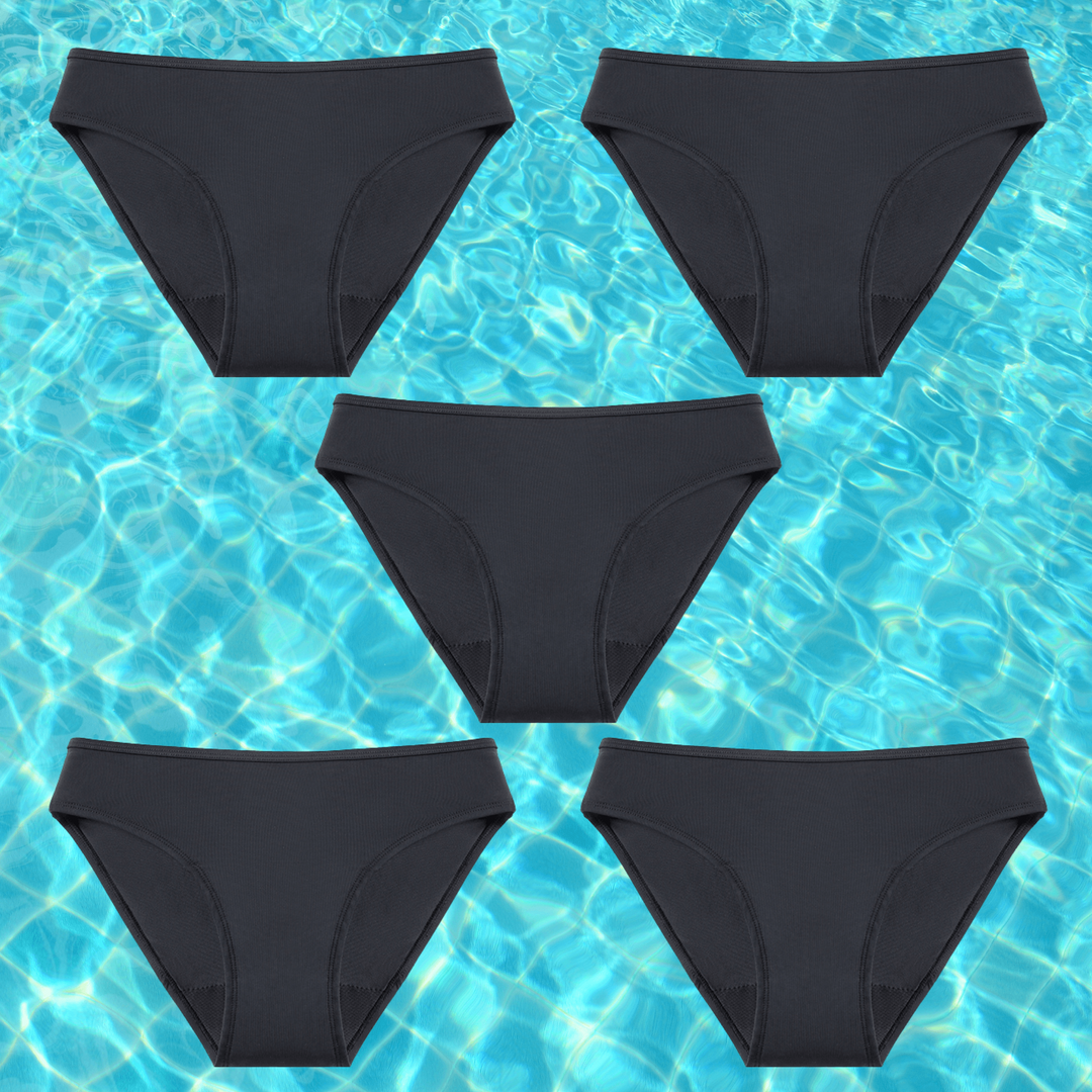 R&B | Damen Menstruation Bikinislip Damenunterwäsche Schwimmbekleidung
