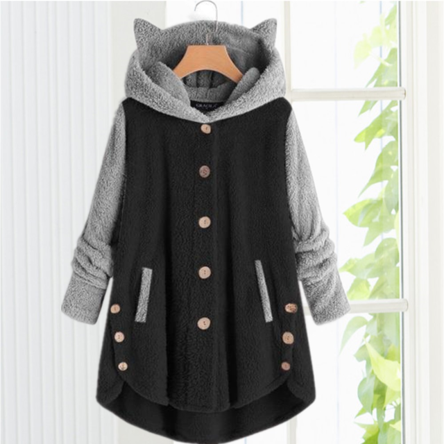 R&B | Strickjacke mit Katzenohren