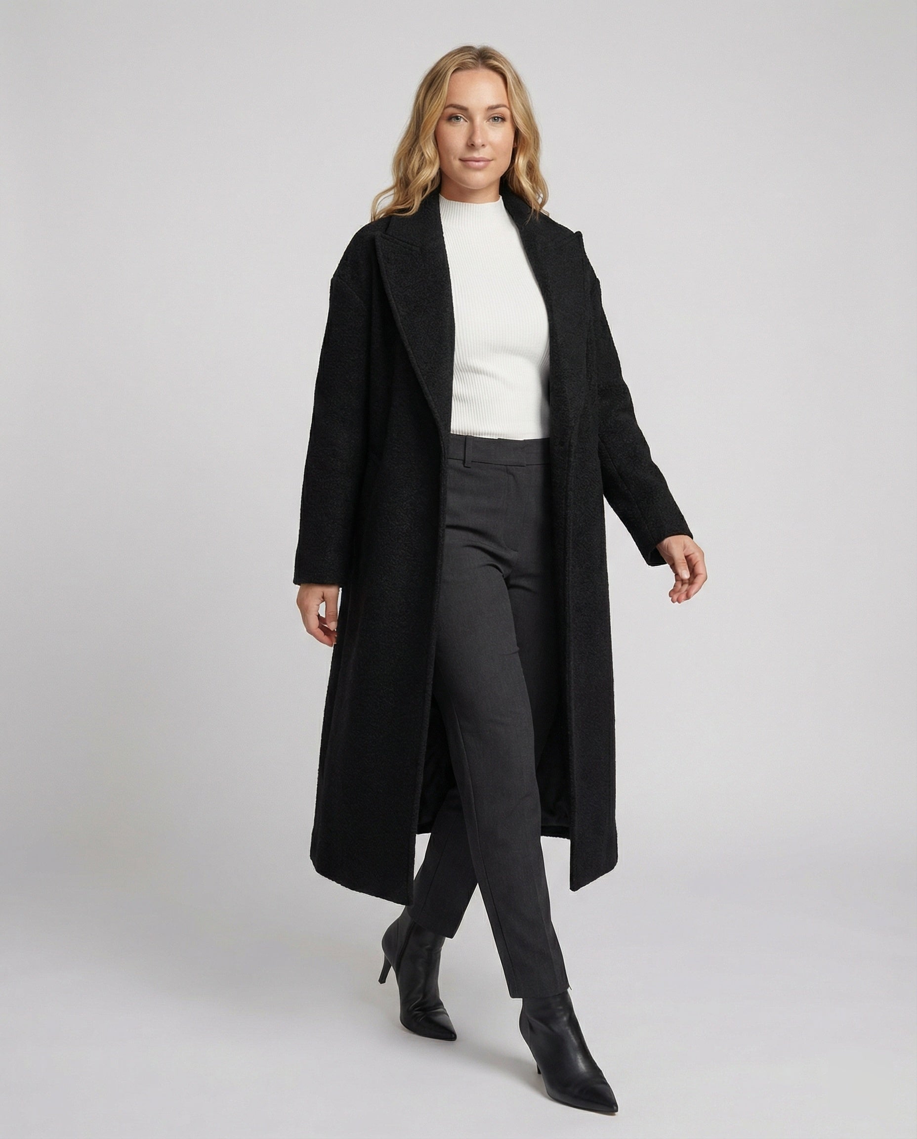 R&B | Warme Winter Trench Mantel - Lange