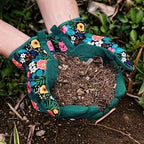 R&B | Atmungsaktive Gartenhandschuhe mit Blumenmuster