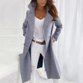 R&B | Damen Mid-Length Fleece Trenchcoat