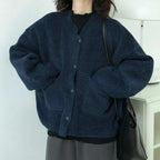 R&B | Flauschige Cardigan Jacke