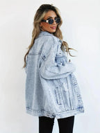 R&B | Oversized Jeansjacke für Damen