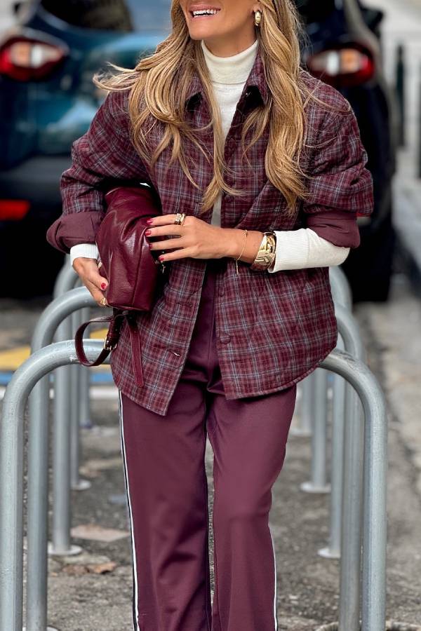 R&B | Check Top Warme Jacke