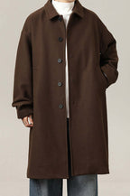 R&B | Männer klassischer oversized Wollmantel