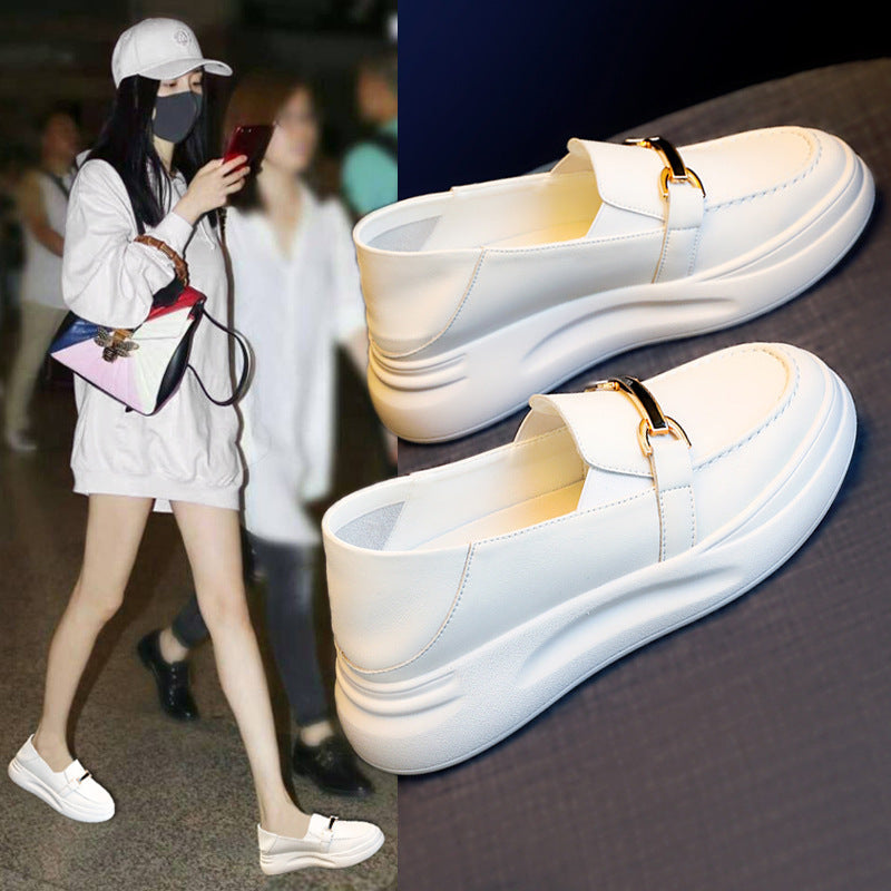 R&B | Lederhalbschuhe Schicke Alltagsmode