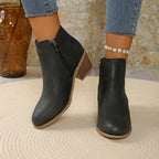 Damen-Stiefeletten aus Leder, orthopädisch & komfortabel R&B R&B
