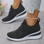 Elegante Sneakers mit Strasssteinen R&B R&B