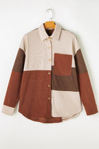 R&B | Patchwork Hemdjacke Weich und Trendy Perfekt für Entspannte Tage