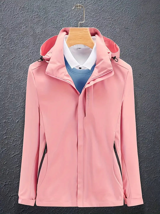 R&B | Stylische Skijacke mit Kapuze Langarm