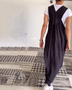 R&B | Kleid Lässig Einfarbig Hosenträger
