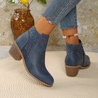 Damen-Stiefeletten aus Leder, orthopädisch & komfortabel R&B R&B