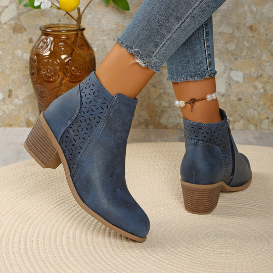 Damen-Stiefeletten aus Leder, orthopädisch & komfortabel R&B R&B