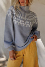R&B | Weihnachts Verdickte Rollkragen Langarm Gestrickter Pullover