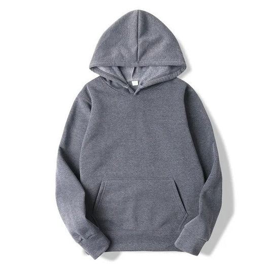 R&B | Unifarbener Kapuzenpullover Aus Baumwolle Für Frauen