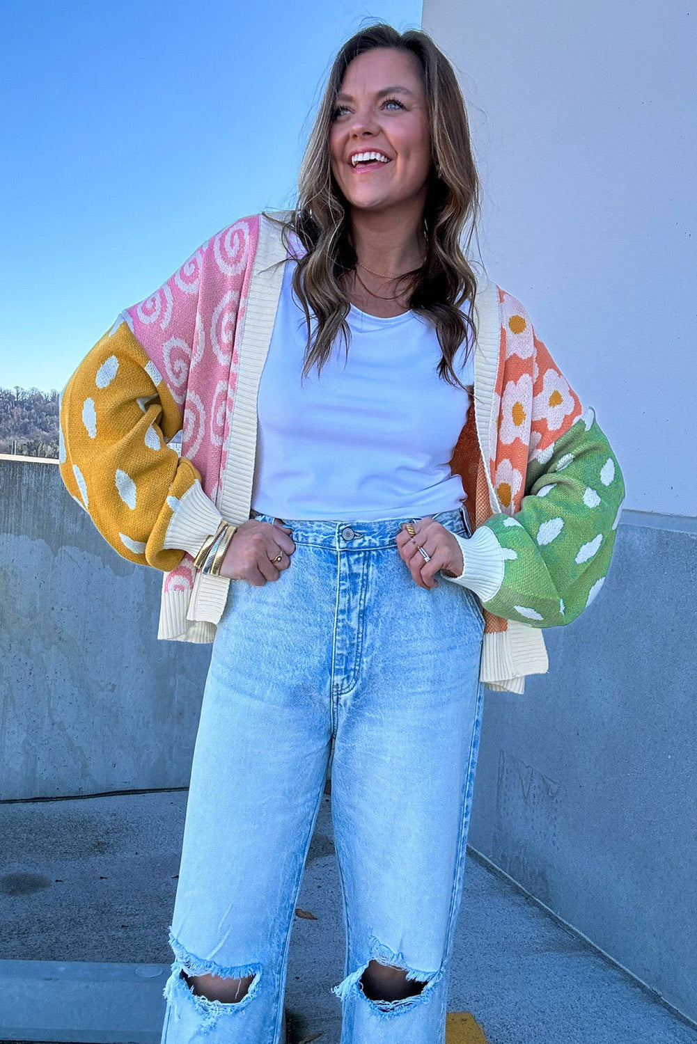 R&B | Lässige und Mühelose Strickjacke