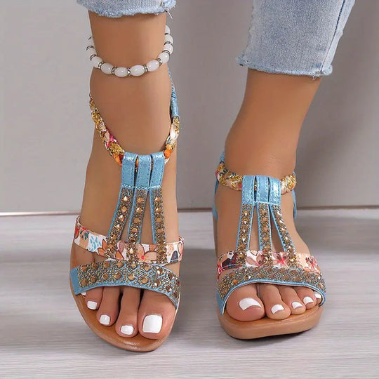 Boho geflochtene Keile