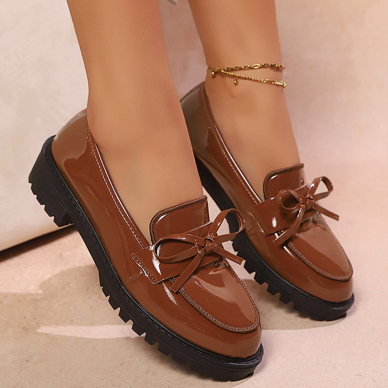 Elegante Orthopädische Loafer Mit Blockabsatz R&B R&B