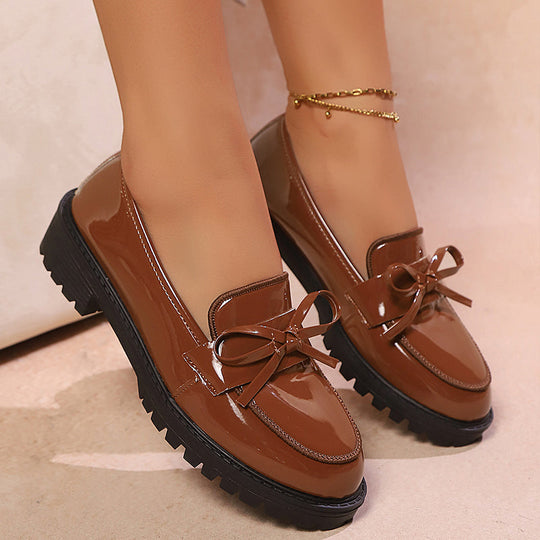 Elegante Orthopädische Loafer Mit Blockabsatz R&B R&B