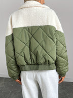 R&B | Zwischenjacke Lässiger Rundhals Lange Ärmel Herbst/winter