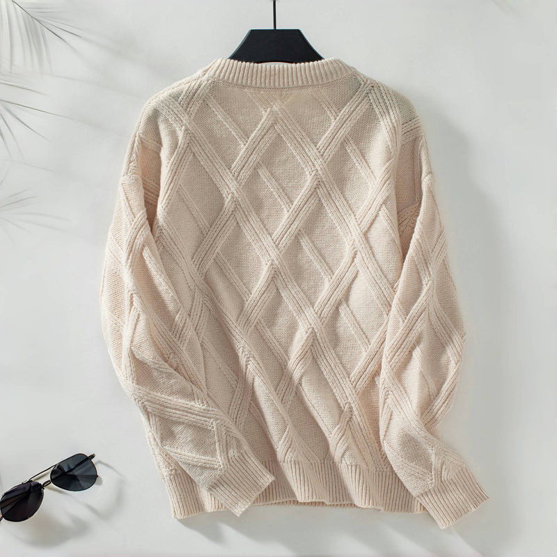 R&B | Einfarbiger Pullover Für Lässige Outfits