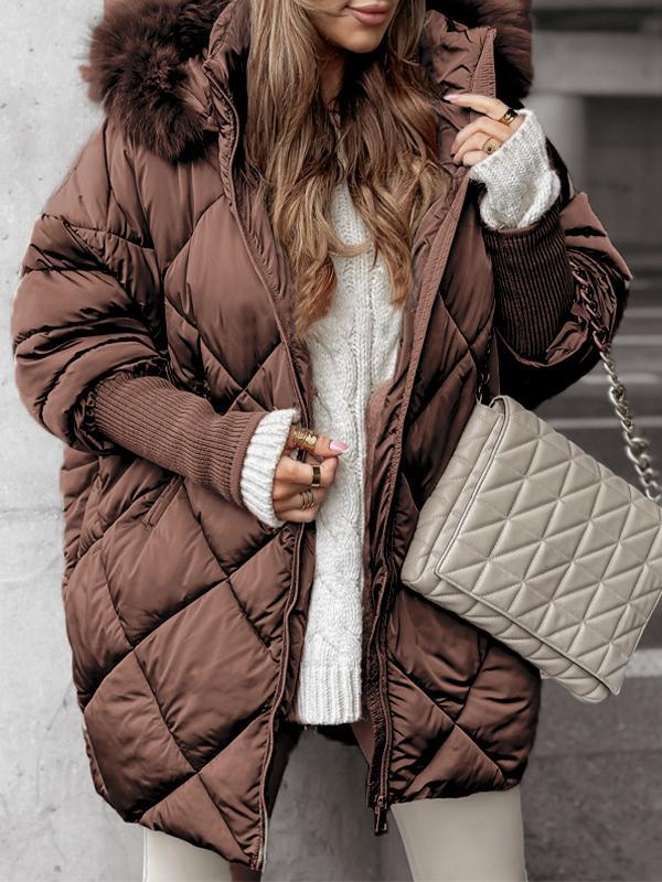 R&B | Freizeitjacke für Damen, mit Kapuze & Baumwolle