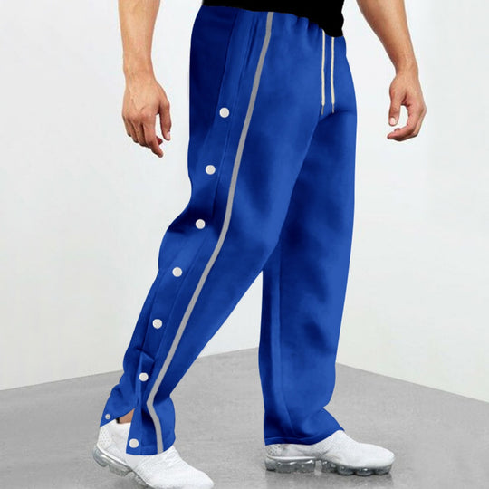 R&B | Gerade Sporthose mit Knöpfen