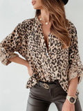 R&B | Trendige Bluse Im Leo-Muster
