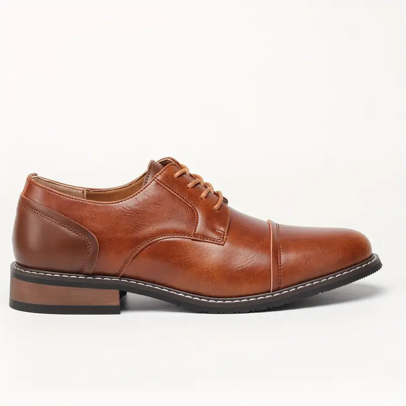 solide vintage-derby-schuhe für herren R&B