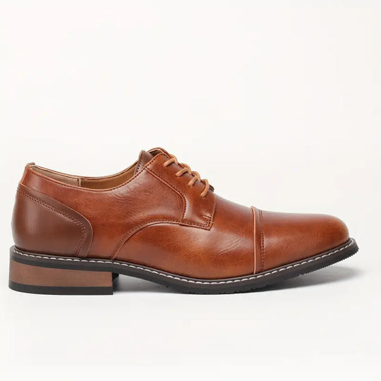 solide vintage-derby-schuhe für herren R&B