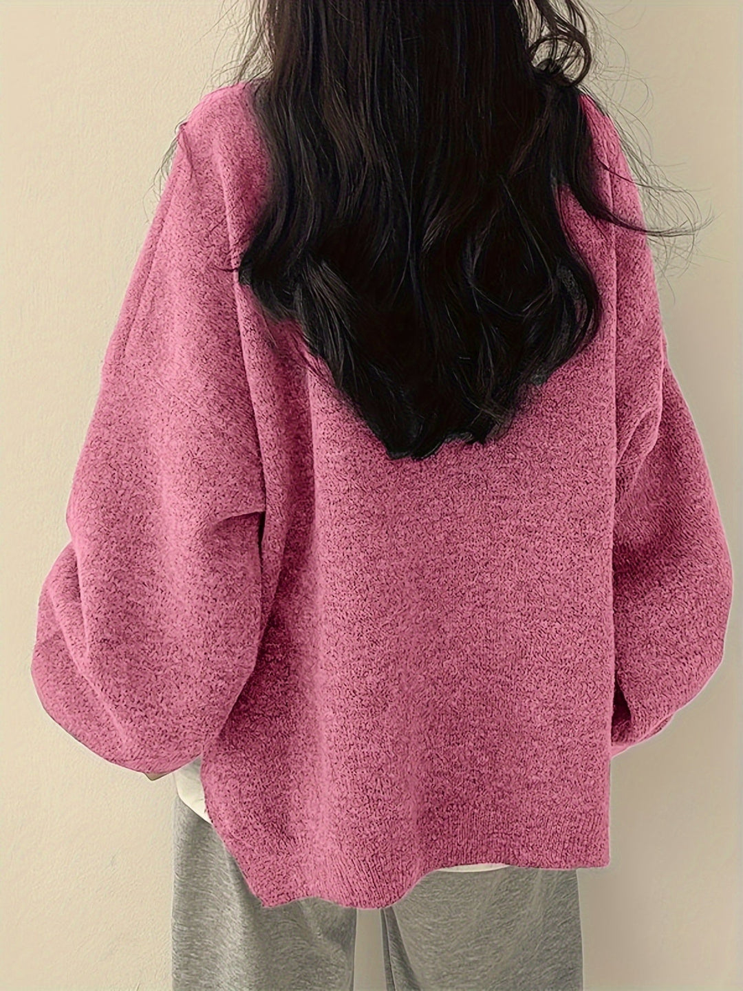R&B | Lässiger Übergröße Pullover