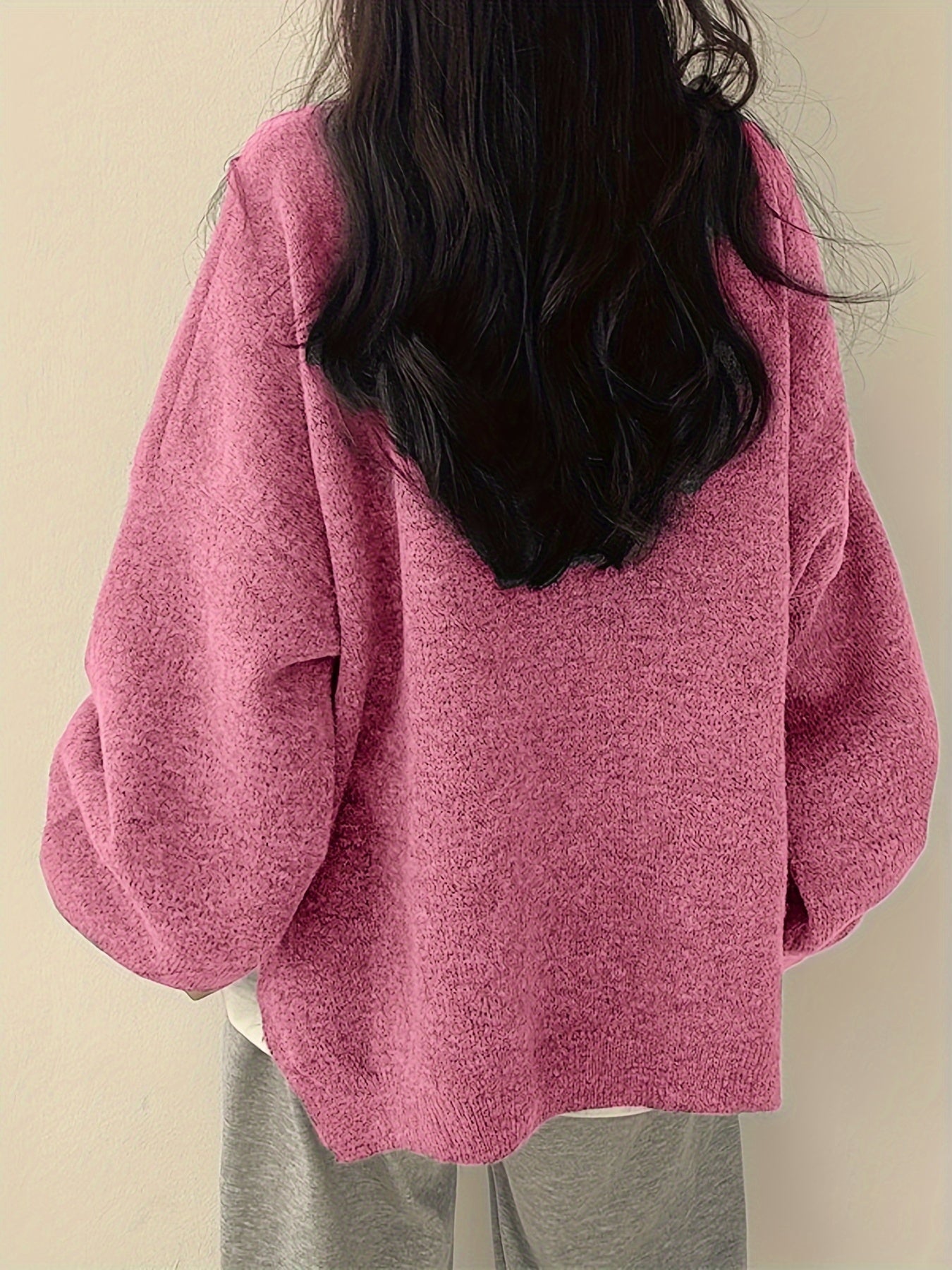 R&B | Lässiger Übergröße Pullover